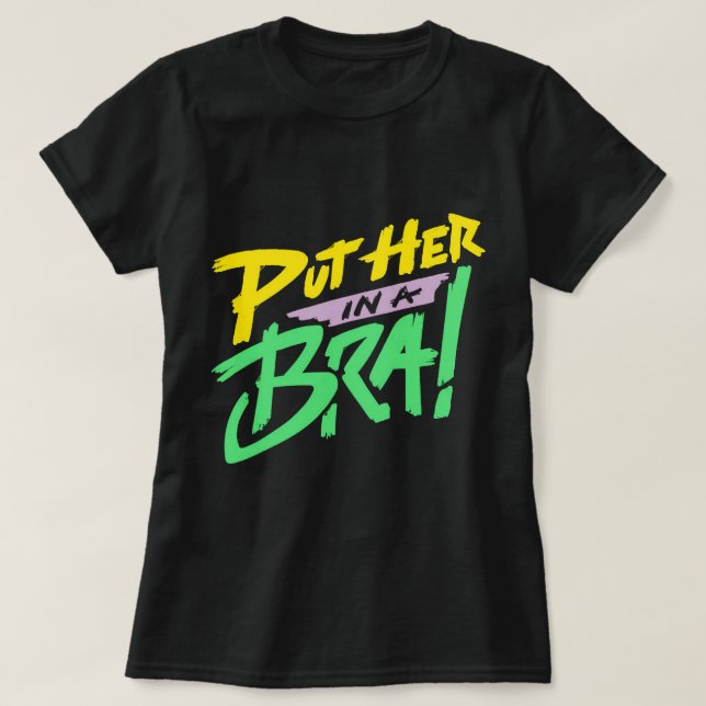 Mettez-la dans un bar ! T-shirts (Design devant)