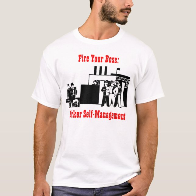 Mettez le feu à votre T-shirt de patron (Devant)