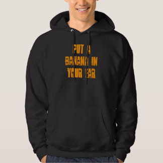 Mettez une banane dans votre sweat - shirt à