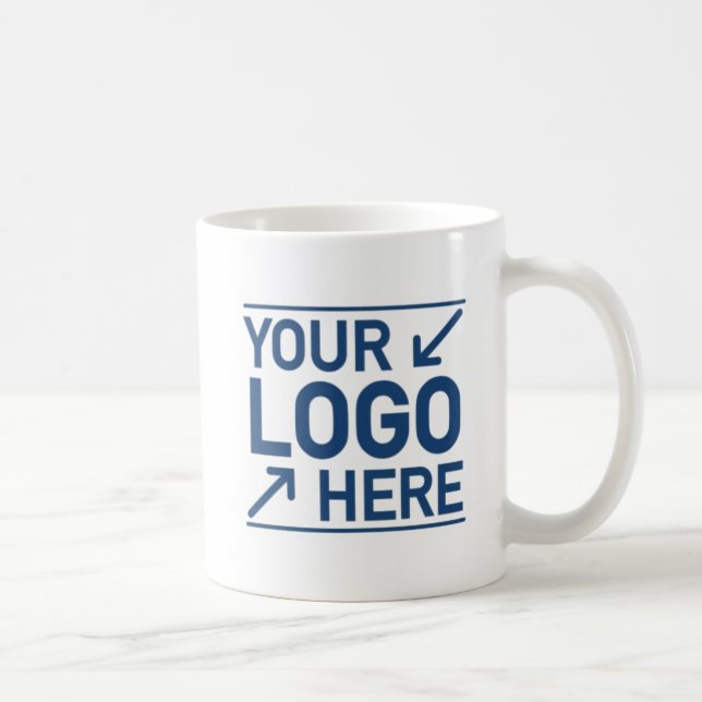 Mettez votre logo ici Café Mug (Droite)
