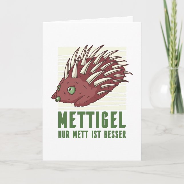 Mettigel Card (Front)