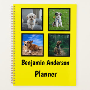 Mettre mes photos de chiens sur le planificateur