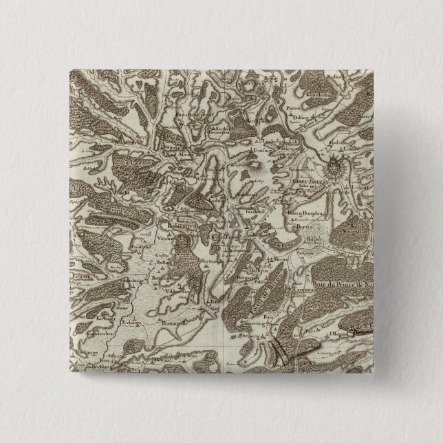 Metz 2 Inch Square Button (Front)