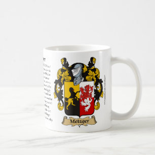 Metzger, the Origin, the Meaning and the Crest Mug