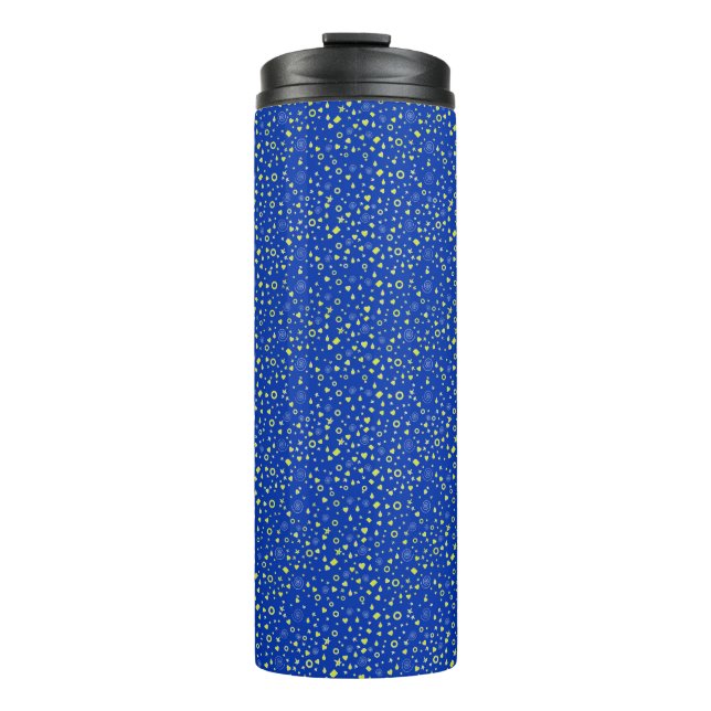 "Meu Potinho de Felicidade" Thermal Tumbler (Front)