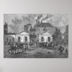 Meux's Brewery, 1830 Poster