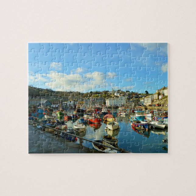 Mevagissey Cornwall England Jigsaw Puzzle (Horizontal)