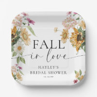 Mews Sunflower Fall In Love Autumn Bridal Shower