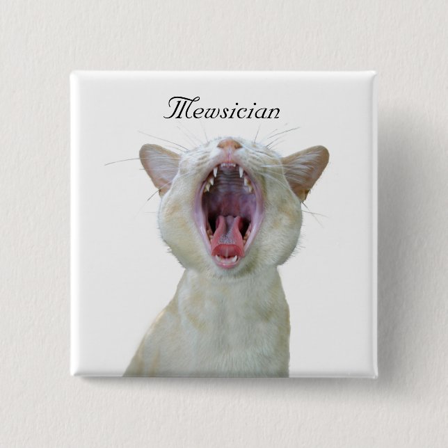 Mewsician square button (Front)