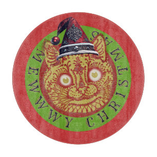MEWWWY CHRISTMAS cutting board