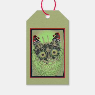 MEWWWY CHRISTMAS gift tag