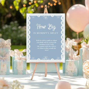 Mexica talavera How big Baby Shower Game Sign