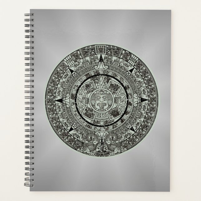 Mexicaine Aztec Sun Stone Maya Calendrier 1 (Devant)