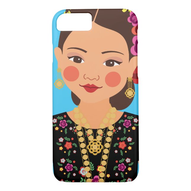 Mexicaine, Tehuana Matryoshka Coque (Dos)