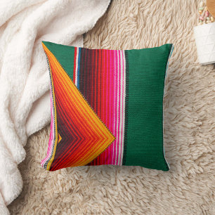 Mexican Art  Throw Pillow