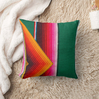 Mexican Art  Throw Pillow