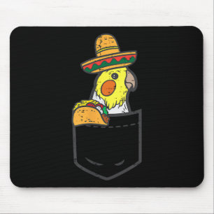 Mexican Atiel Bird Pocket Fiesta Cinco De Mayo Kid Mouse Pad