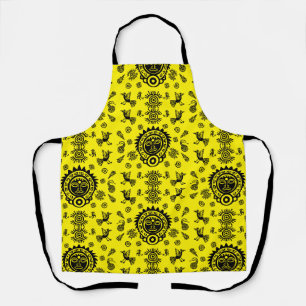 Mexican Aztec Art Home Decor Apron