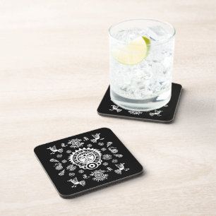 Mexican Aztec Art Home Decor Coaster