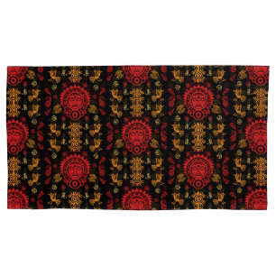 Mexican Aztec Art Home Decor Pillowcase