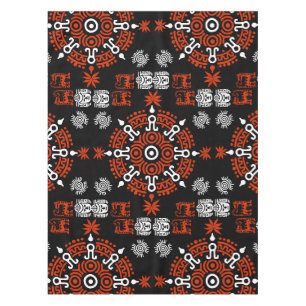 Mexican Aztec Art Home Decor Tablecloth