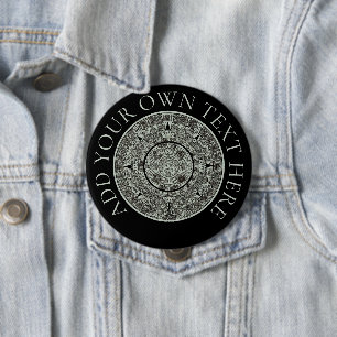 Mexican Aztec Sun Stone Mayan Calendar 1 4 Inch Round Button