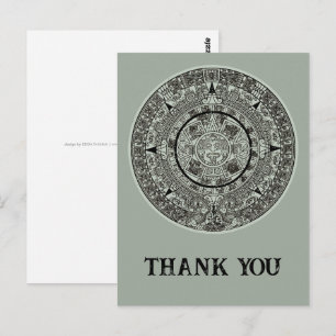 Mexican Aztec Sun Stone Mayan Calendar 1 Postcard