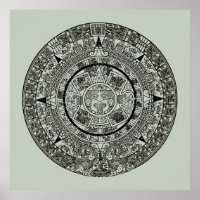 Mexican Aztec Sun Stone Mayan Calendar 1