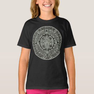 Mexican Aztec Sun Stone Mayan Calendar 1 T-Shirt