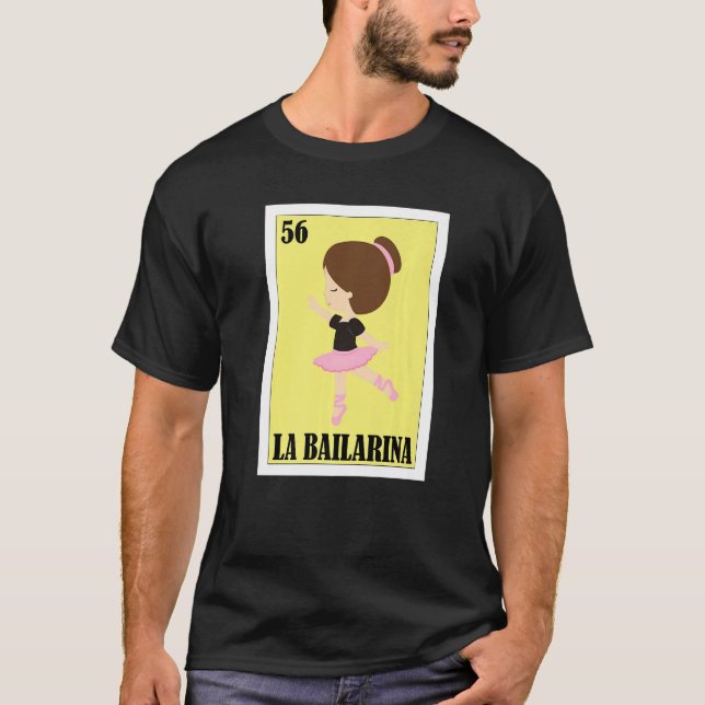 Mexican Ballet  La Bailarina  3 T-Shirt (Front)