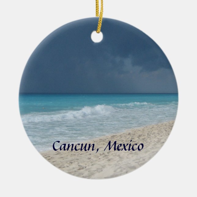 Mexican Beach Ornament (Front)