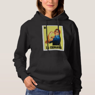 Mexican Bingo Lottery  Mexican Lottery La Chingona Hoodie