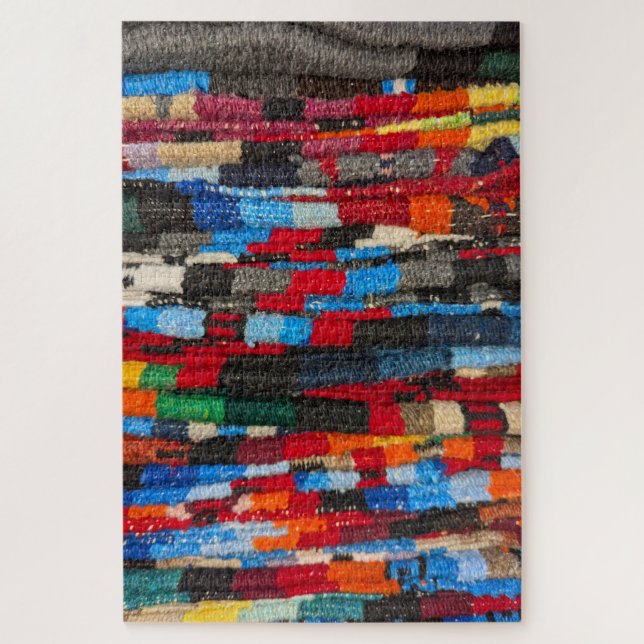 Mexican Blankets Puzzle (Vertical)