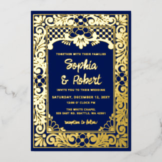 Mexican Blue Talavera Wedding