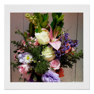 Mexican Bouquet Poster