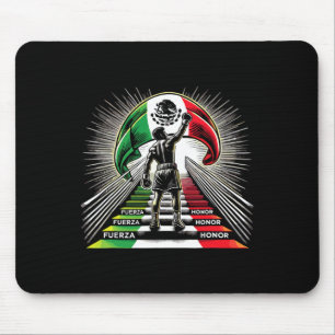 Mexican Boxing Fuerza Honor Spirit  Mouse Pad