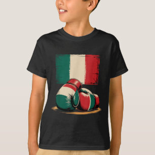 Mexican Boxing Gloves Fighter Los Guantes De Boxeo T-Shirt