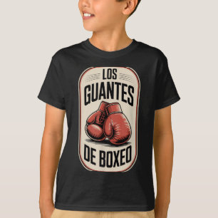 Mexican Boxing Gloves Fighter Los Guantes De Boxeo T-Shirt