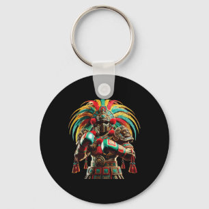 Mexican Boxing Pride Inka Sports Design Keychain