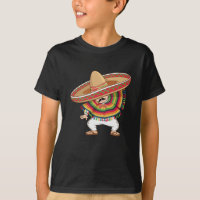 Mexican Boy Dabbing Poncho Cinco de Mayo