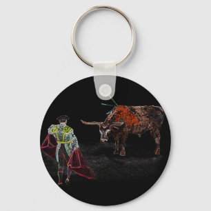 Mexican Bullfighter Matador Keychain