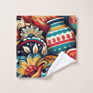 Mexican Cantaro  Bath Towel Set