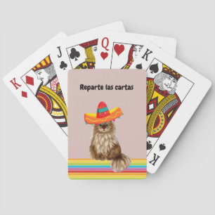 Mexican Cat Playing Cards