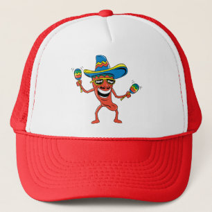 Mexican Chili Pepper Trucker Hat