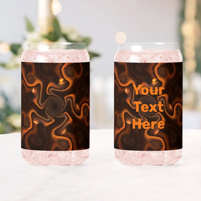 Mexican Chocolate Can Glass (Insitu (Wedding))