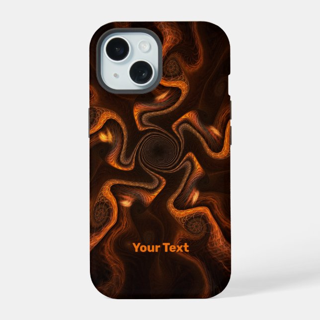 Mexican Chocolate iPhone 15 Case (Back)