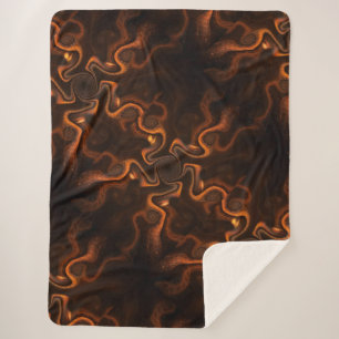 Mexican Chocolate Sherpa Blanket