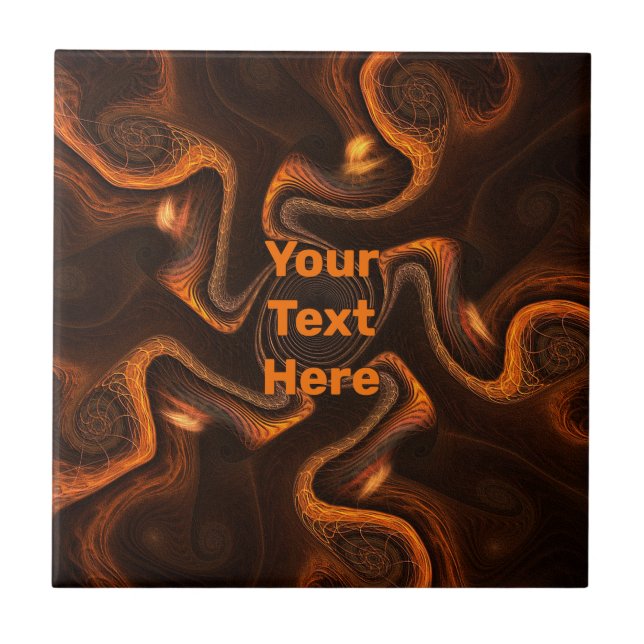 Mexican Chocolate Tile (Front)