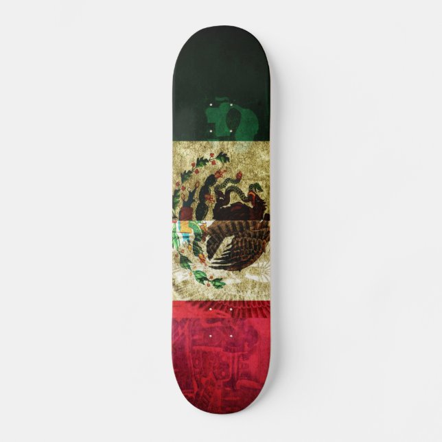 Mexican cholo  skateboard (Front)