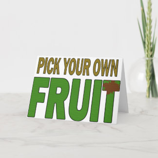 Mexican Christmas Card_Pick Your Own Fruit Holiday Card